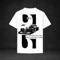 PRAYERS FOR FAST CARS Puff Print Oversized T-Shirt