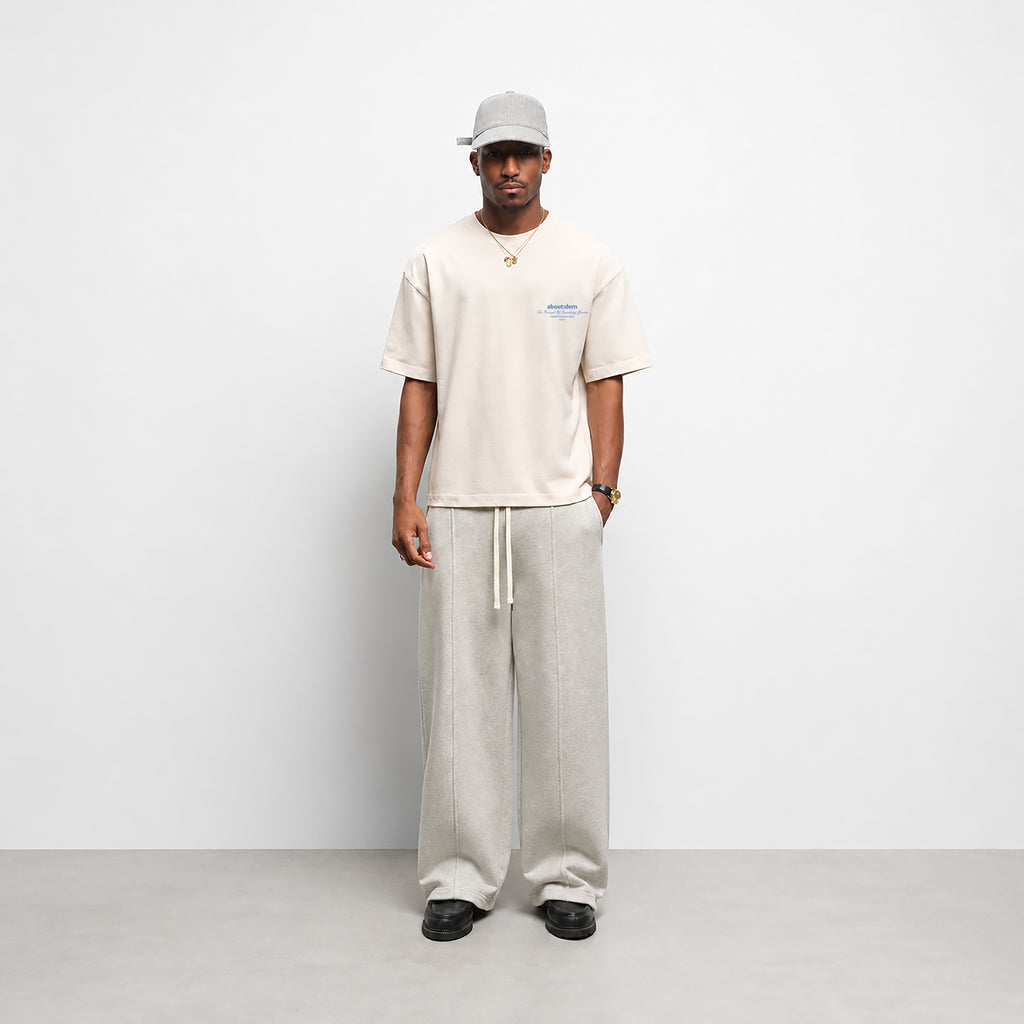 Pursuit Ivory Boxy fit T-shirt