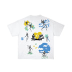 Playful Skeleton Oversized  T-Shirt