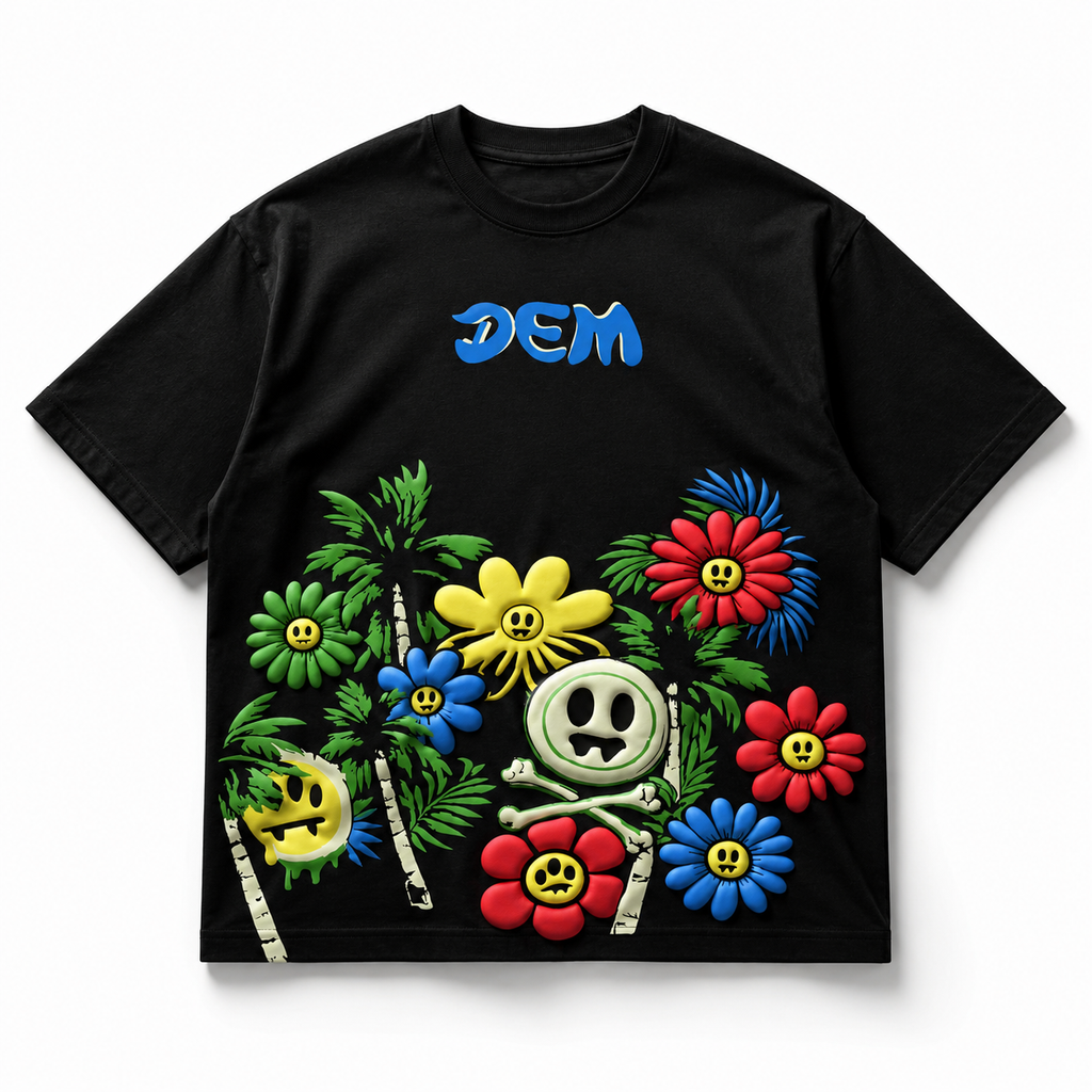 Happy Jungle Oversized T-Shirt