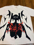 Dark Reaper Gothic Oversized  T-Shirt