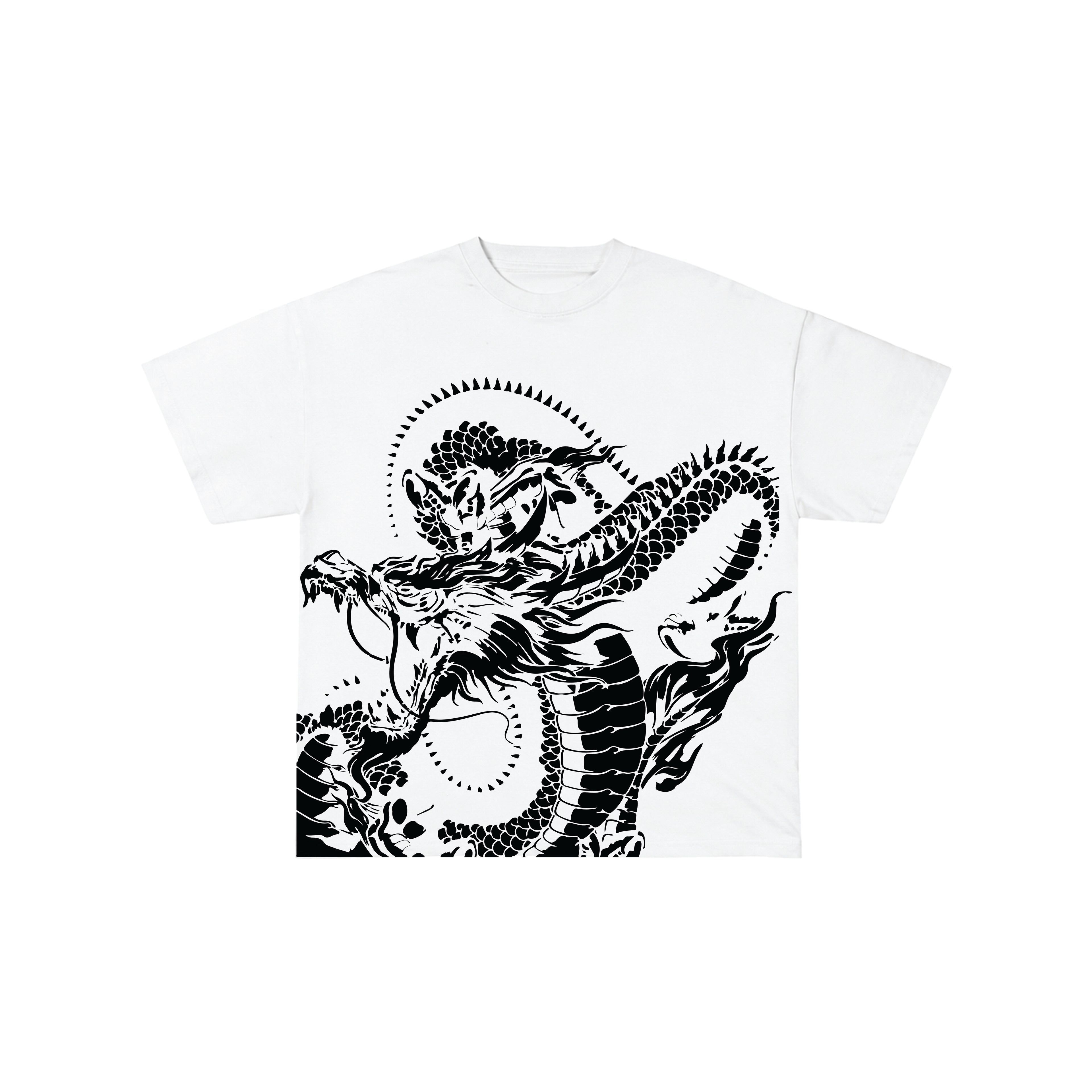 Celestial Dragon Oversized  T-Shirt
