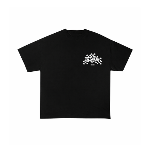 BONES STACKED Oversized  T-Shirt