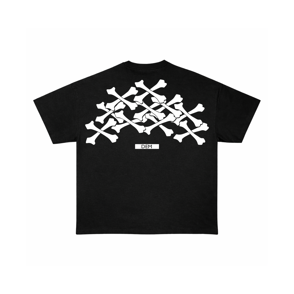 BONES STACKED Oversized  T-Shirt