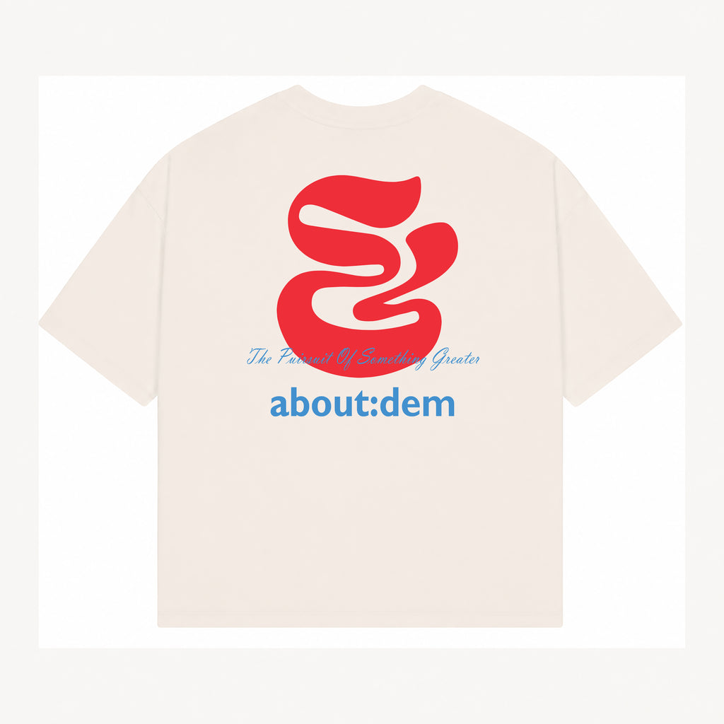 Pursuit Ivory Boxy fit T-shirt